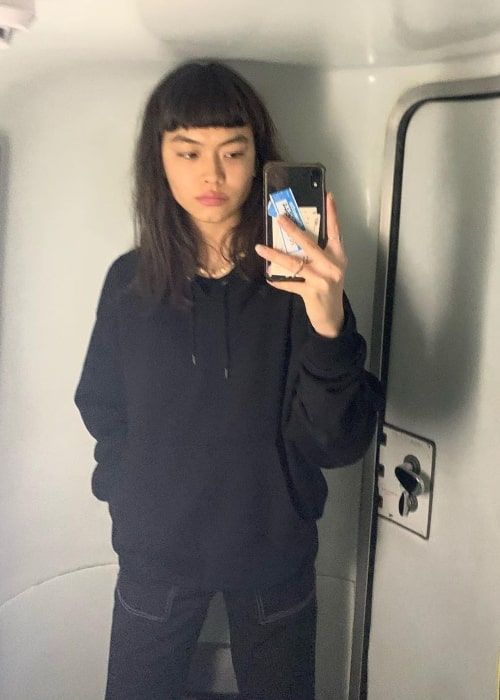Maryel Uchida as seen in a selfie that was taken in January 2020