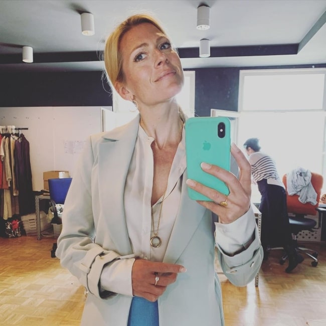 Nele Kiper sharing her selfie in June 2020