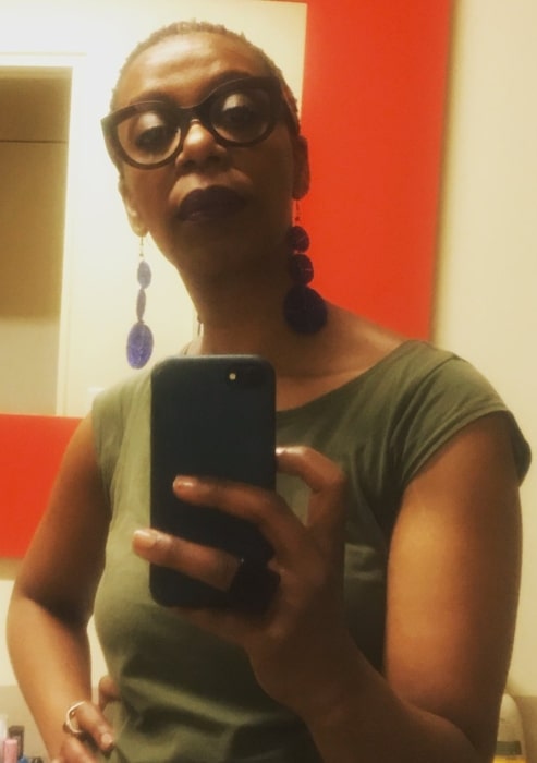 Noma Dumezweni sharing her selfie in June 2019