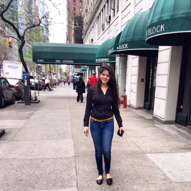 Priyanka Jawalkar as seen in a picture that was taken in Manhattan, New York in May 2015