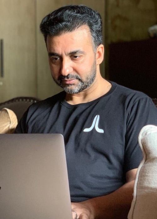 Raj Kundra as seen in an Instagram Post in October 2020