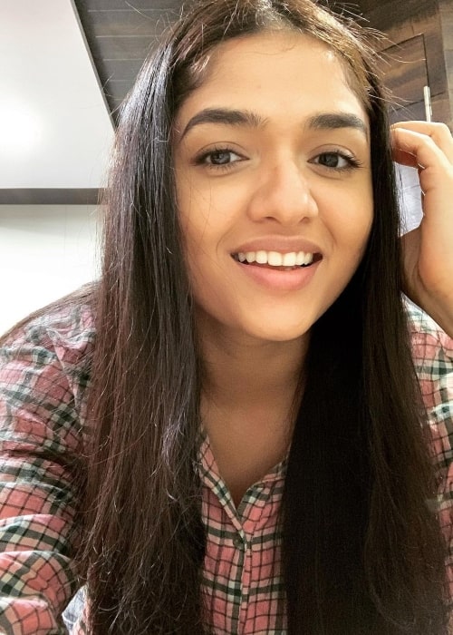 Sunaina as seen ina selfie that was taken in Hyderabad in December 2020