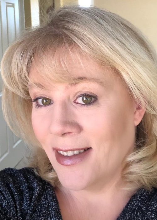 Suzanne Hollister as seen in a selfie that was taken in January 2019