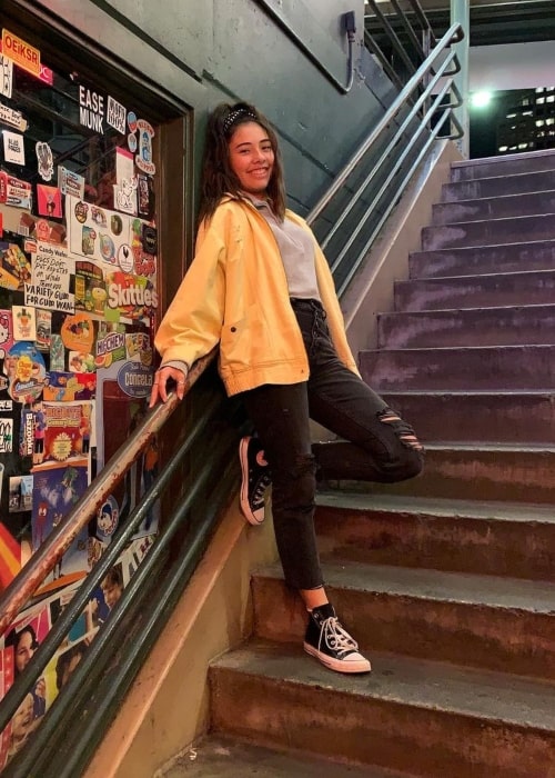 Xochitl Gomez as seen in a picture that was taken in Downtown Seattle in October 2019