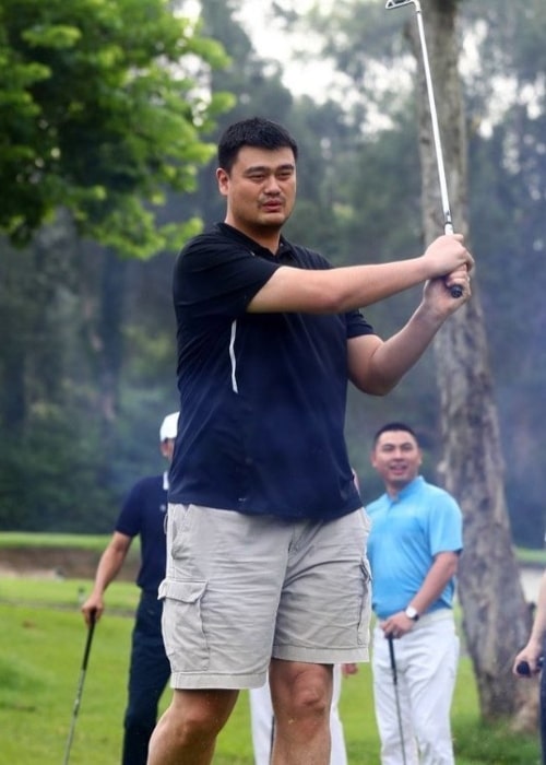 Yao Ming as seen in an Instagram Post in August 2017