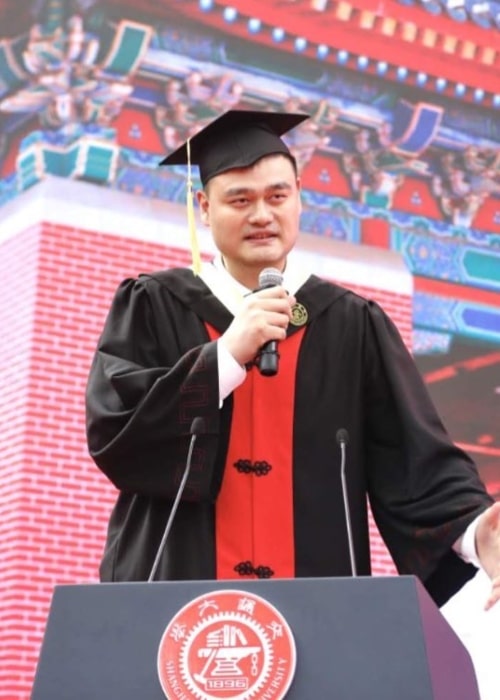 Yao Ming as seen in an Instagram Post in July 2018