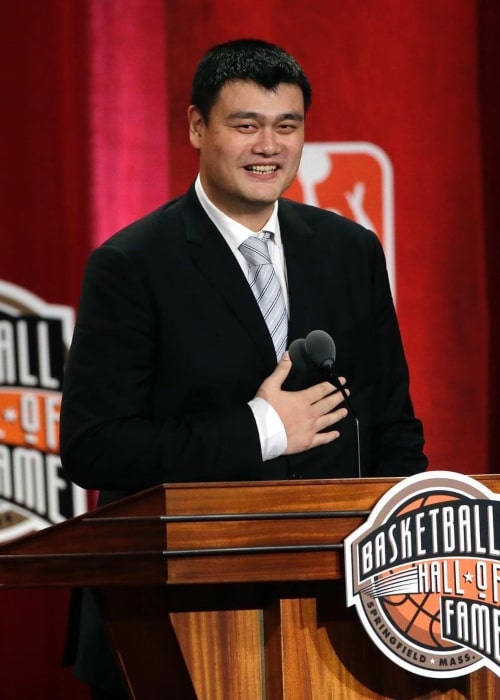 Yao Ming as seen in an Instagram Post in September 2016