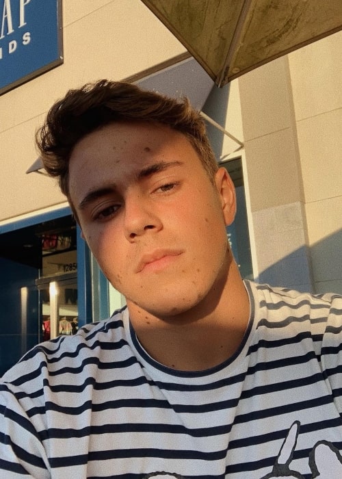 Yegor C as seen in a selfie that was taken in January 2019