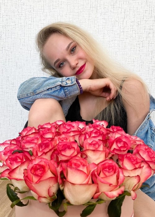 Angelina Melnikova as seen in a picture that was taken in May 2020