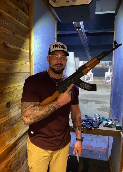 Brendan Schaub as seen in an Instagram Post in April 2021