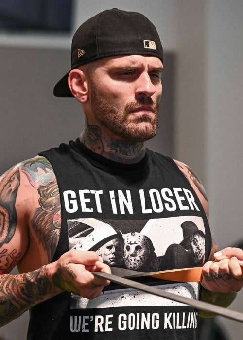 Corey Graves as seen in an Instagram Post in August 2021