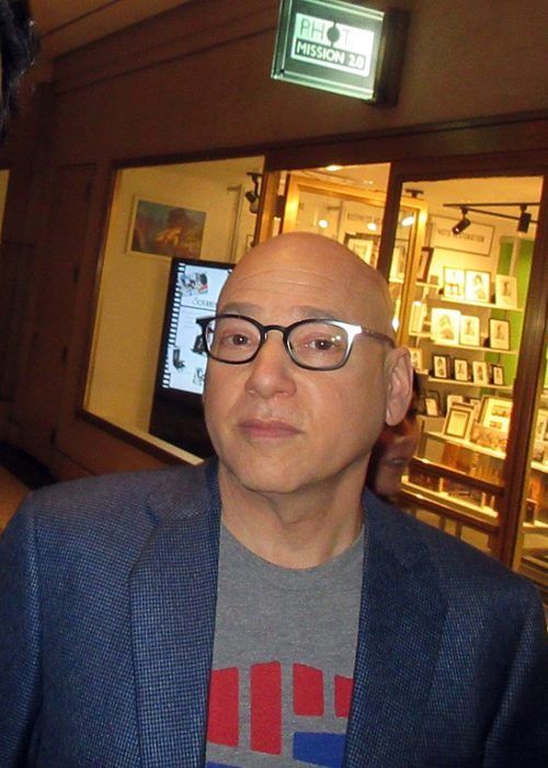 Evan Handler as photographed in April 2019