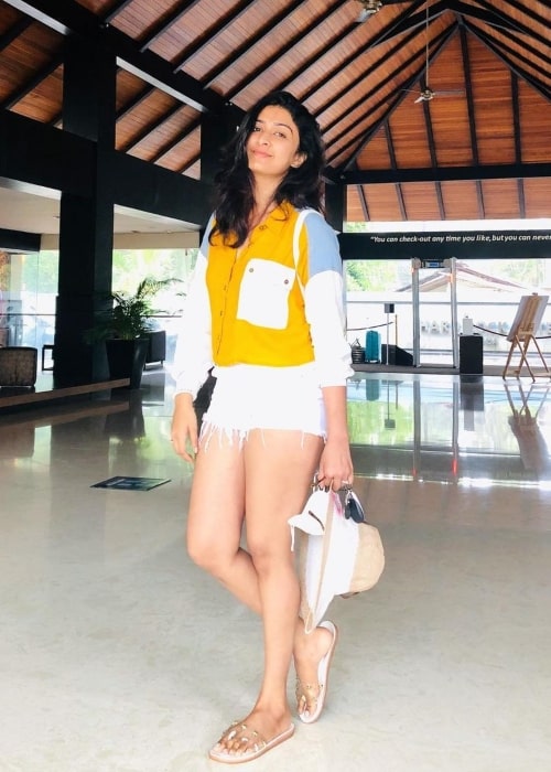 Farnaz Shetty as seen in a picture that was taken at the Hard Rock Hotel Goa in September 2020