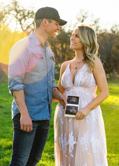 Granger Smith and Amber Emily Bartlett, as seen in March 2021