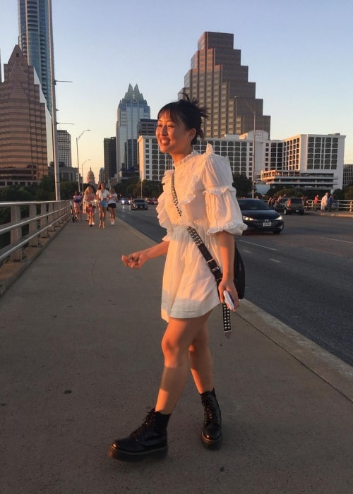 Haley Tju in Austin, Texas in June 2019