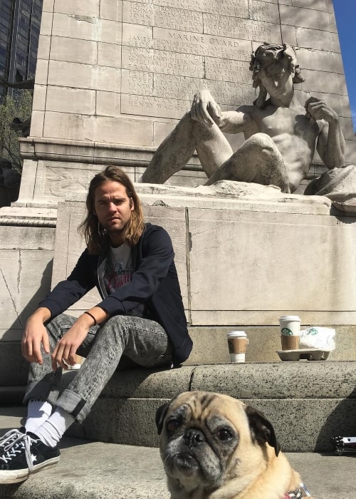 Jack Lawless as seen in a picture that was taken in April 2017