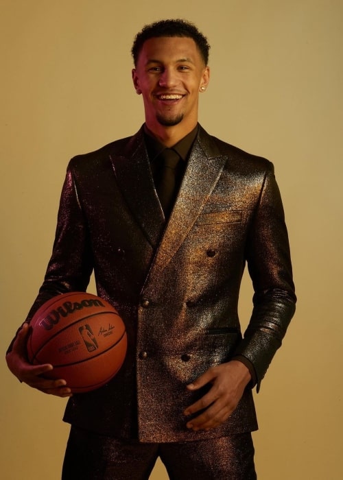 Jalen Suggs as seen in an Instagram Post in July 2021