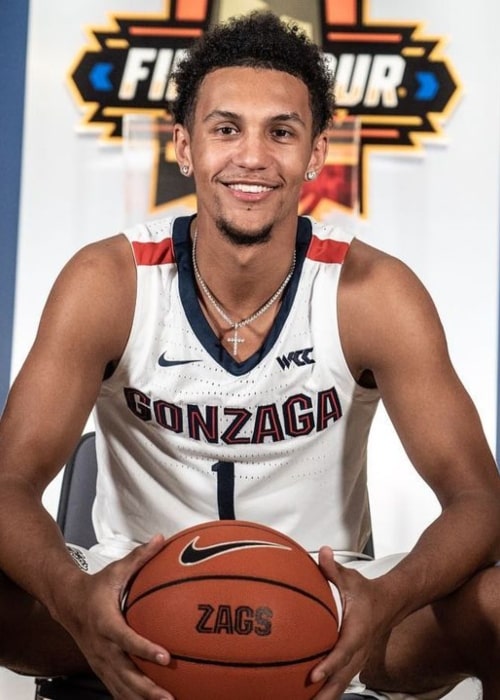 Jalen Suggs as seen in an Instagram Post in October 2019