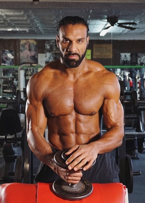 Jinder Mahal as seen in an Instagram Post in April 2020