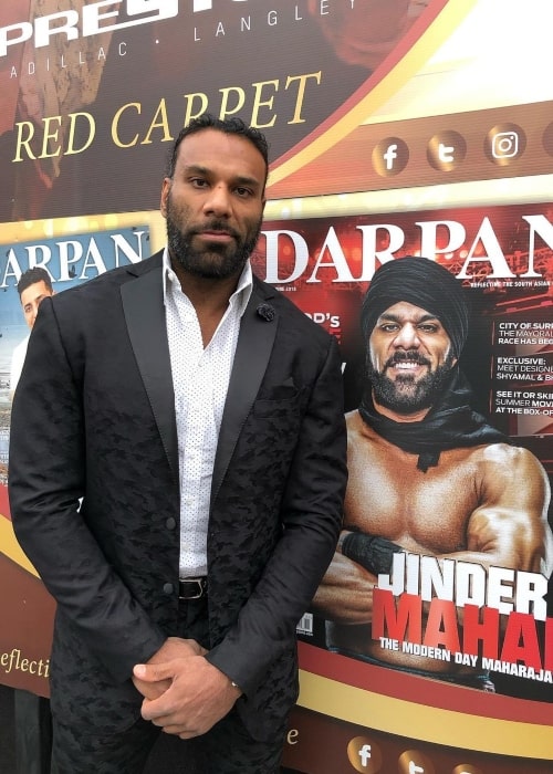 Jinder Mahal as seen in an Instagram Post in February 2020