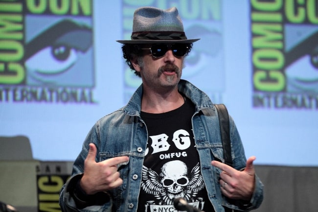 John Ales pictured while speaking at the 2015 San Diego Comic Con International at the San Diego Convention Center in San Diego, California