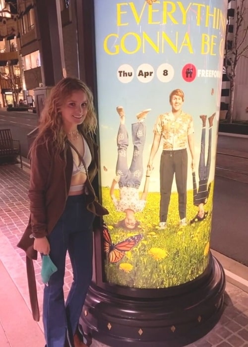 Kayla Cromer as seen in a picture that was taken at The Grove, Los Angeles in March 2021