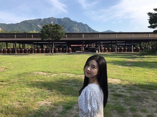 Kim So-eun in August 2019