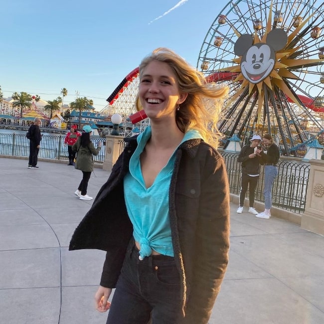 Lexi DiBenedetto as seen while enjoying her time at Disneyland in December 2019