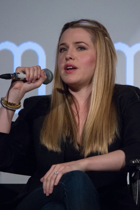 Majandra Delfino pictured at the ATX TV Festival 2014 for the TV show 'Roswell'