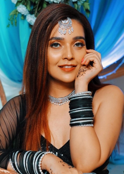 Mansi Srivastava as seen in an Instagram post in August 2021