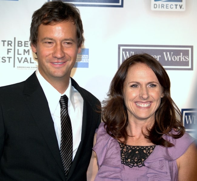 Molly Shannon and her husband Fritz Chesnut at the 2009 Tribeca Film Festival premiere of Woody Allen's film 'Whatever Works'