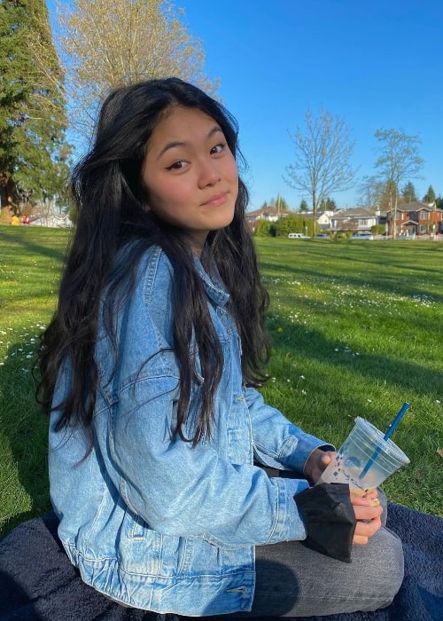 Momona Tamada as seen in an Instagram post in April 2021