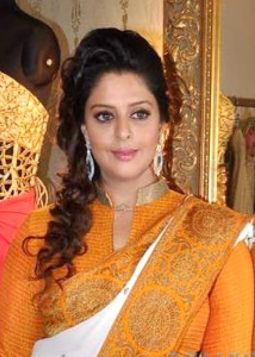 Nagma as seen in a picture that was taken on September 15, 2015
