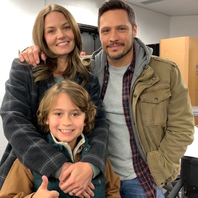 Nick Wechsler as seen in a picture with actress Jennifer Morrison in October 2019