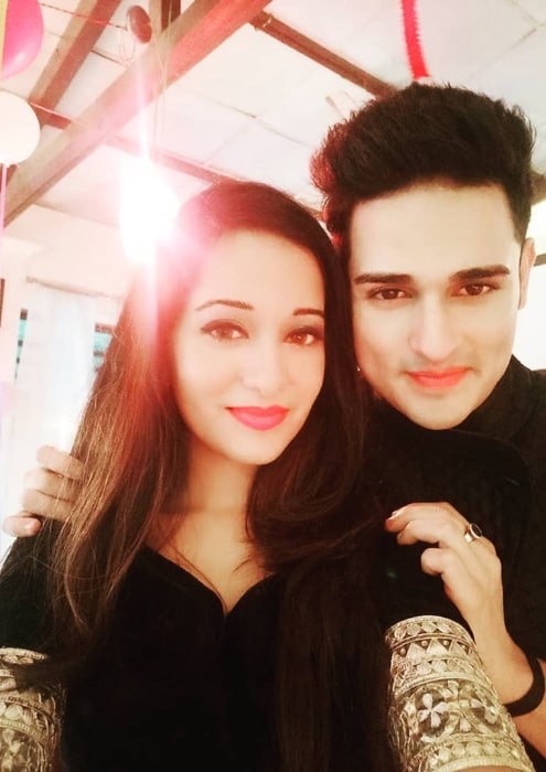 Preetika Rao and Priyank Sharma in June 2018