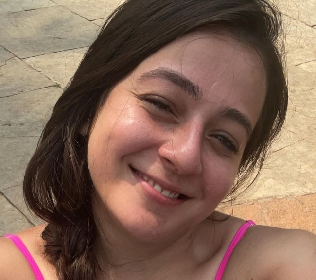 Priyal Gor in April 2021 still in a wonderful place in her head