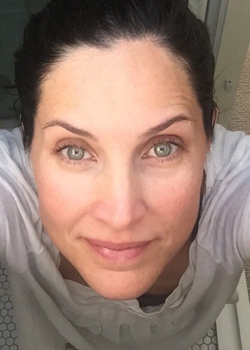 Rachel Shelley as seen in a selfie that was taken in August 2017