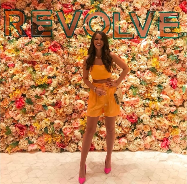 Raven Gates as seen while posing for the camera at Palms Casino Resort in June 2019