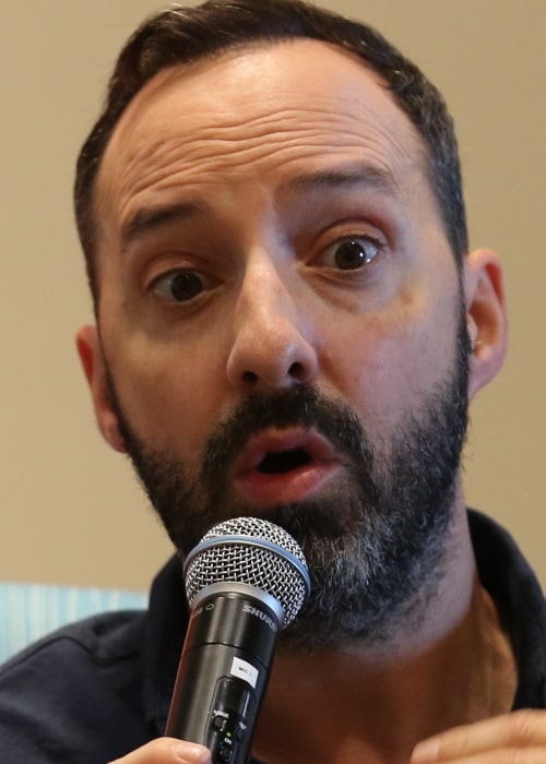 Tony Hale as seen in a picture that was taken during while at Pepperdine University's Theatre Program in October 2019