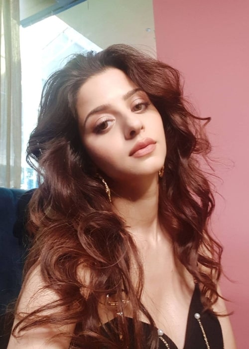 Vedhika Kumar as seen in a selfie that was taken in July 2021