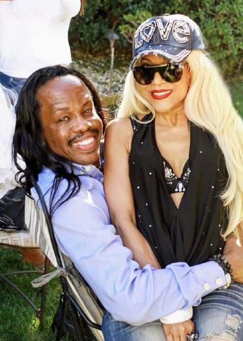 Verdine White and Shelly Clark, as seen in September 2017