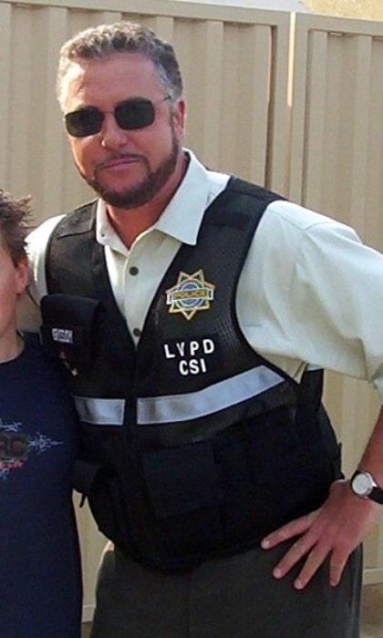 William Petersen as seen on the set of 'CSI' in March 2004