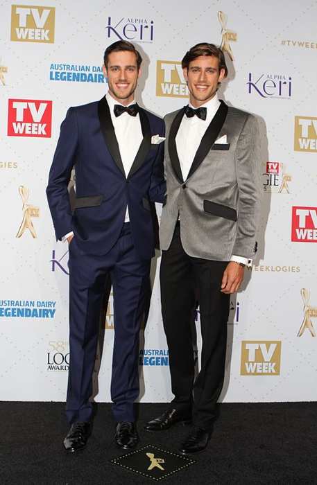 Zac (right) and Jordan Stenmark as seen in 2016