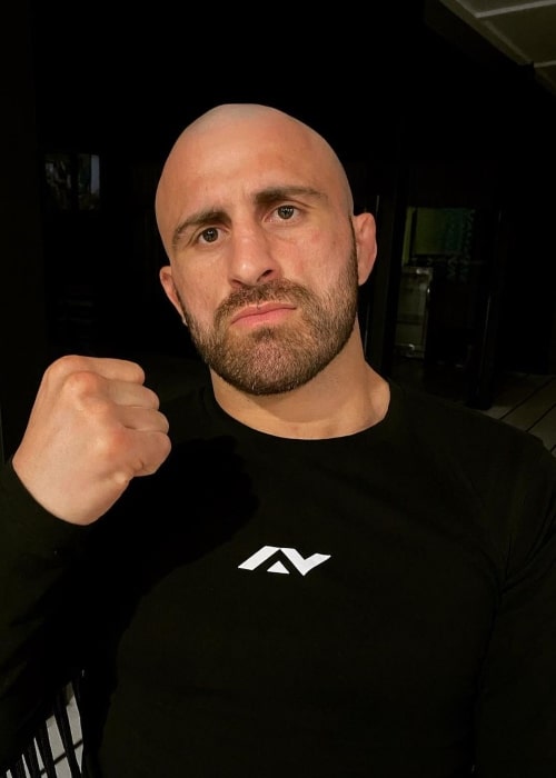 Alexander Volkanovski as seen in an Instagram Post in July 2021