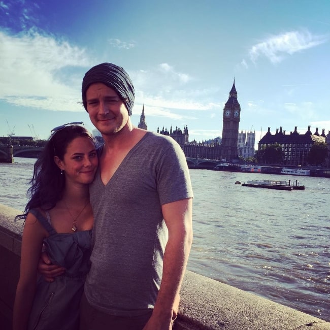 Benjamin Walker and Kaya Scodelario in August 2015