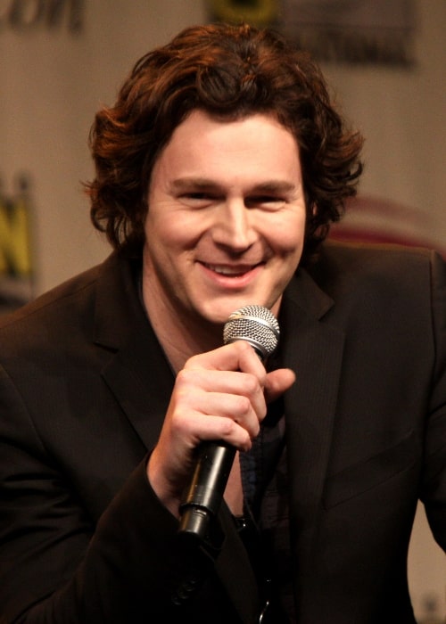 Benjamin Walker pictured while speaking at Wondercon 2012 in Anaheim, California on March 17, 2012