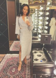 Britt Stewart Height Weight Age Boyfriend Facts Biogaphy Britt Stewart As Seen In A Selfie That Was Taken At The Grand Ole Opry In Nashville Tennessee In July 2021 214x300 