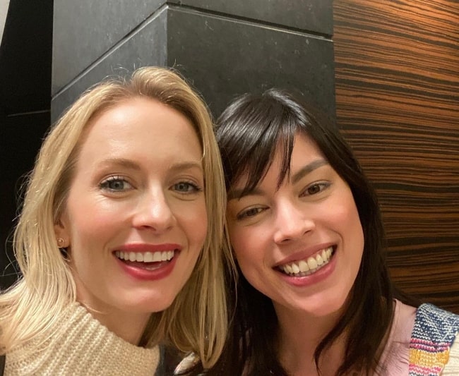 Cassie Kramer (Left) and Sarah Lin Mitchell smiling for a picture in October 2019