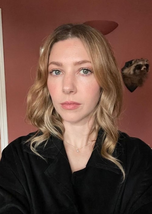 Catherine Steadman as seen in a selfie that was taken in London, United Kingdom in September 2021