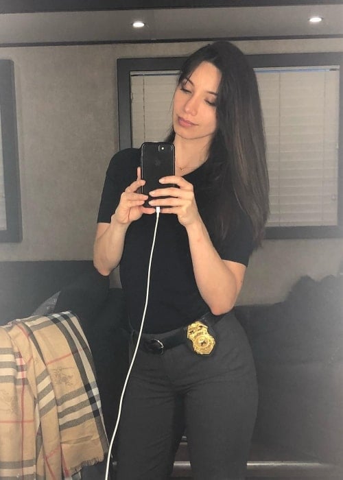 Cindy Luna as seen in a selfie that was taken in Vancouver, British Columbia in December 2018